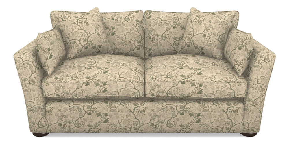 Product photograph of Aldeburgh Sofa Bed 3 Seater Sofa Bed In Rhs Collection - Gertrude Jekyll Linen Cotton Blend - Green from Sofas and Stuff Limited