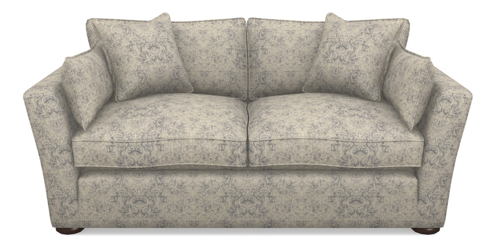 Product photograph of Aldeburgh Sofa Bed 3 Seater Sofa Bed In Grace Linen - Sapphire from Sofas and Stuff Limited