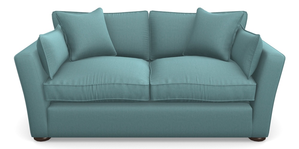 Product photograph of Aldeburgh Sofa Bed 3 Seater Sofa Bed In House Velvet - Wedgewood from Sofas and Stuff Limited