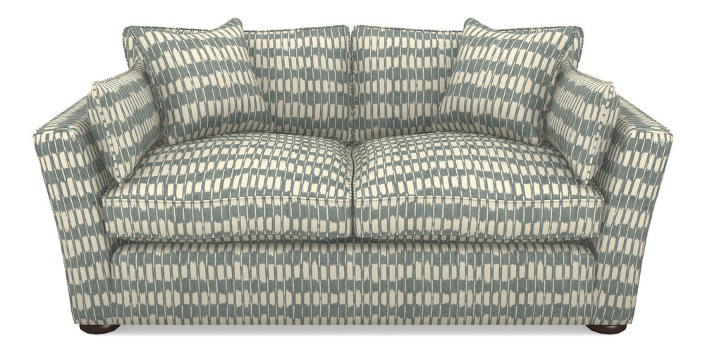 Product photograph of Aldeburgh Sofa Bed 3 Seater Sofa Bed In V A Brompton Collection - Ikat - Pebble from Sofas and Stuff Limited