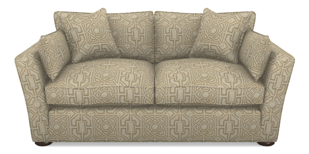 Product photograph of Aldeburgh Sofa Bed 3 Seater Sofa Bed In Rhs Collection - Large Knot Garden Linen - Gold from Sofas and Stuff Limited