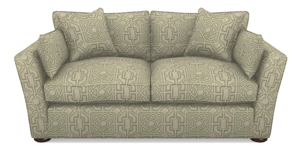 Product photograph of Aldeburgh Sofa Bed 3 Seater Sofa Bed In Rhs Collection - Large Knot Garden Linen - Green from Sofas and Stuff Limited