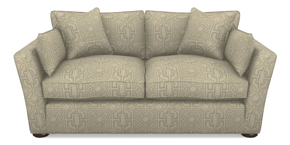 Product photograph of Aldeburgh Sofa Bed 3 Seater Sofa Bed In Rhs Collection - Large Knot Garden Linen - Pistachio from Sofas and Stuff Limited