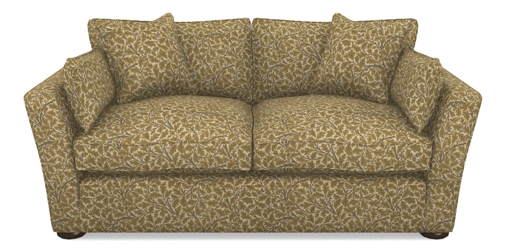 Product photograph of Aldeburgh Sofa Bed 3 Seater Sofa Bed In V A Drawn From Nature Collection - Oak Tree - Gold from Sofas and Stuff Limited