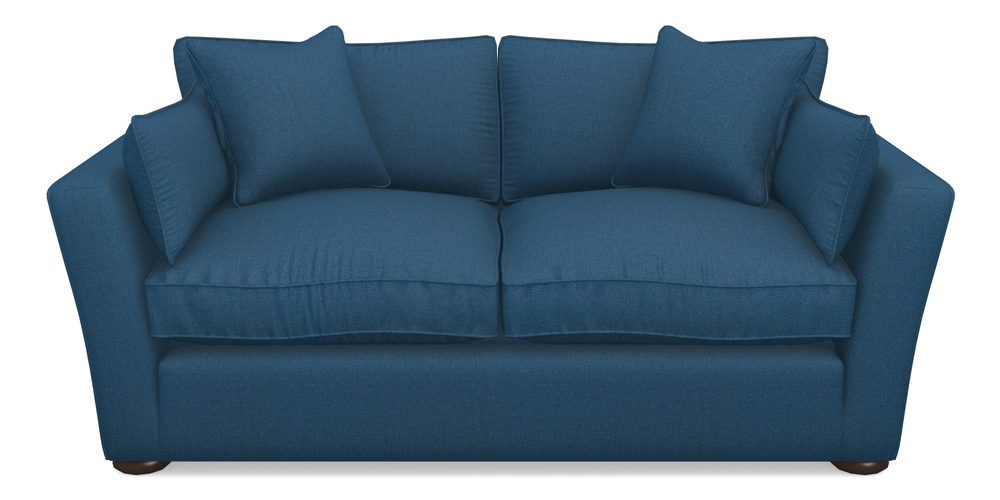 Product photograph of Aldeburgh Sofa Bed 3 Seater Sofa Bed In Plain Linen Cotton - Royal Blue from Sofas and Stuff Limited