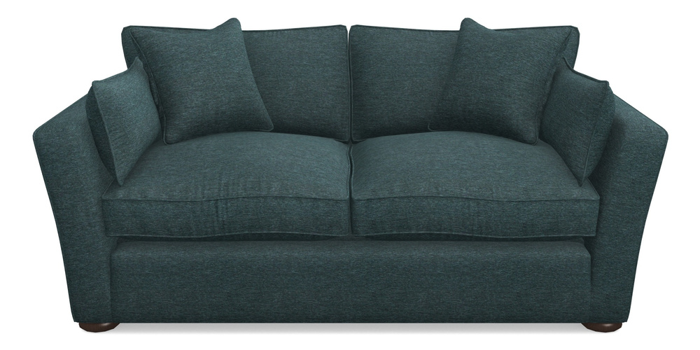 Product photograph of Aldeburgh Sofa Bed 3 Seater Sofa Bed In Textured Velvet - Atlantic from Sofas and Stuff Limited