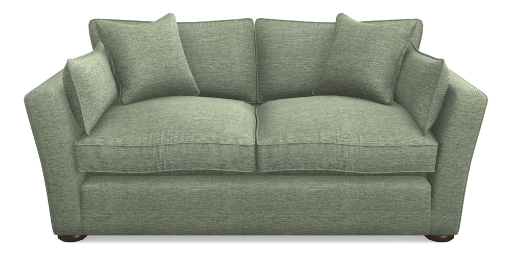 Product photograph of Aldeburgh Sofa Bed 3 Seater Sofa Bed In Textured Velvet - Seagrass from Sofas and Stuff Limited