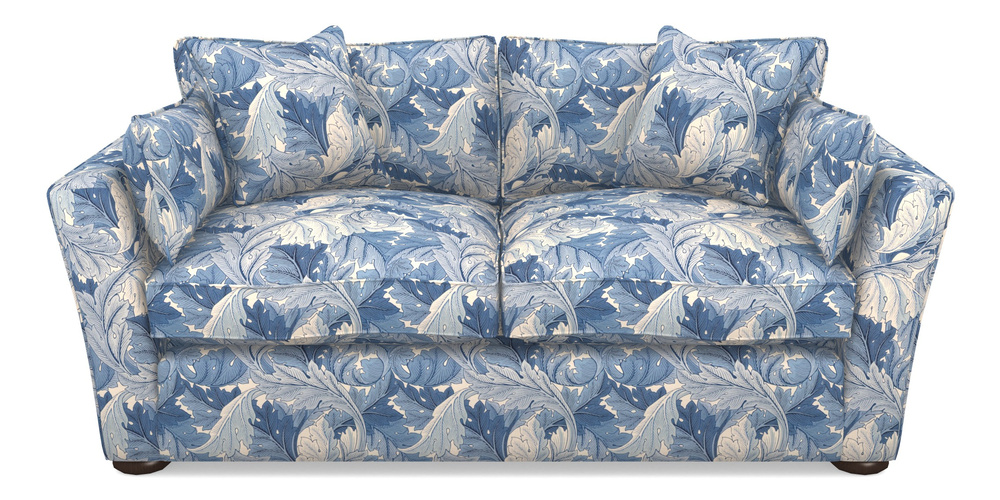 Product photograph of Aldeburgh Sofa Bed 3 Seater Sofa Bed In William Morris Collection - Acanthus - Woad from Sofas and Stuff Limited