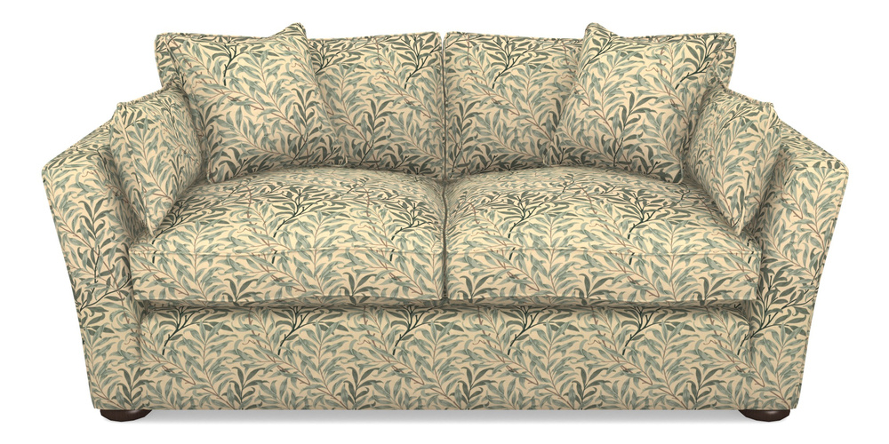 Product photograph of Aldeburgh Sofa Bed 3 Seater Sofa Bed In William Morris Collection - Willow Boughs - Cream Pale Green from Sofas and Stuff Limited