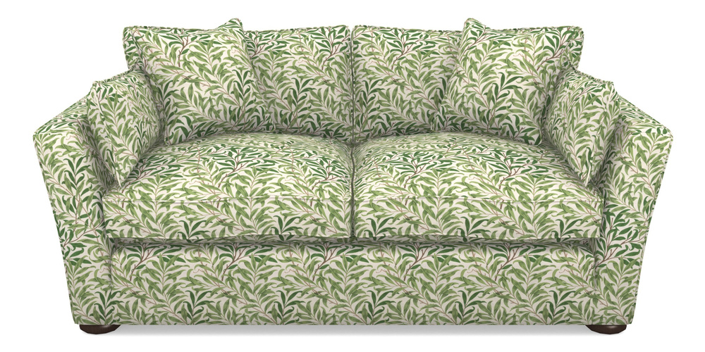 Product photograph of Aldeburgh Sofa Bed 3 Seater Sofa Bed In William Morris Collection - Willow Boughs - Leaf Green from Sofas and Stuff Limited