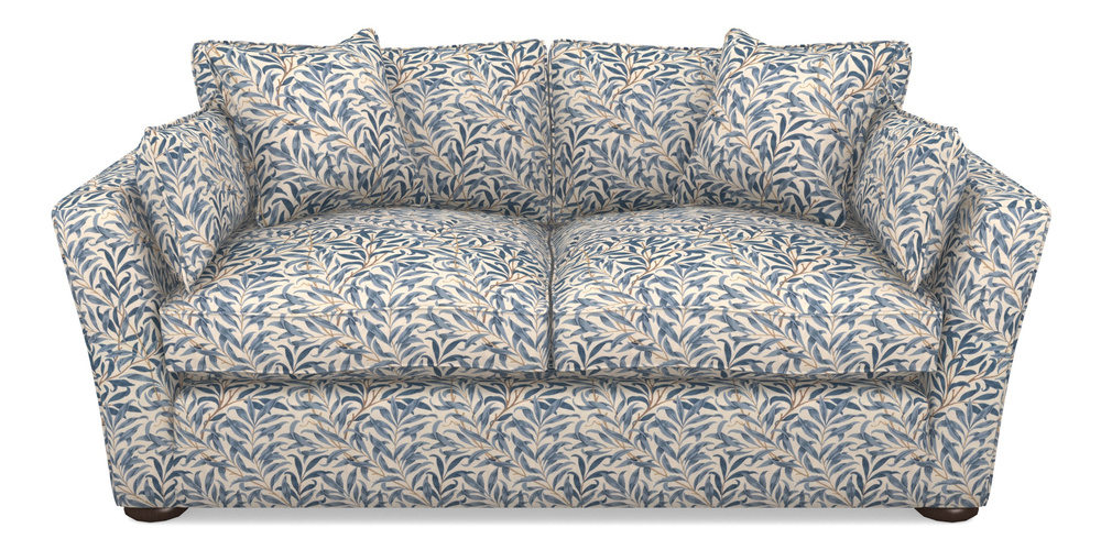 Product photograph of Aldeburgh Sofa Bed 3 Seater Sofa Bed In William Morris Collection - Willow Boughs - Woad from Sofas and Stuff Limited