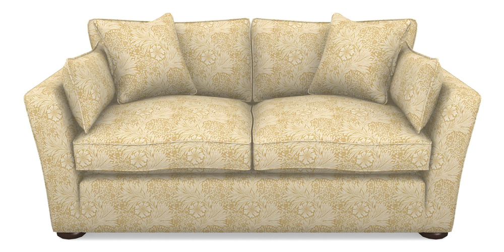 Product photograph of Aldeburgh Sofa Bed 3 Seater Sofa Bed In William Morris Collection - Marigold - Lichen Cowslip from Sofas and Stuff Limited