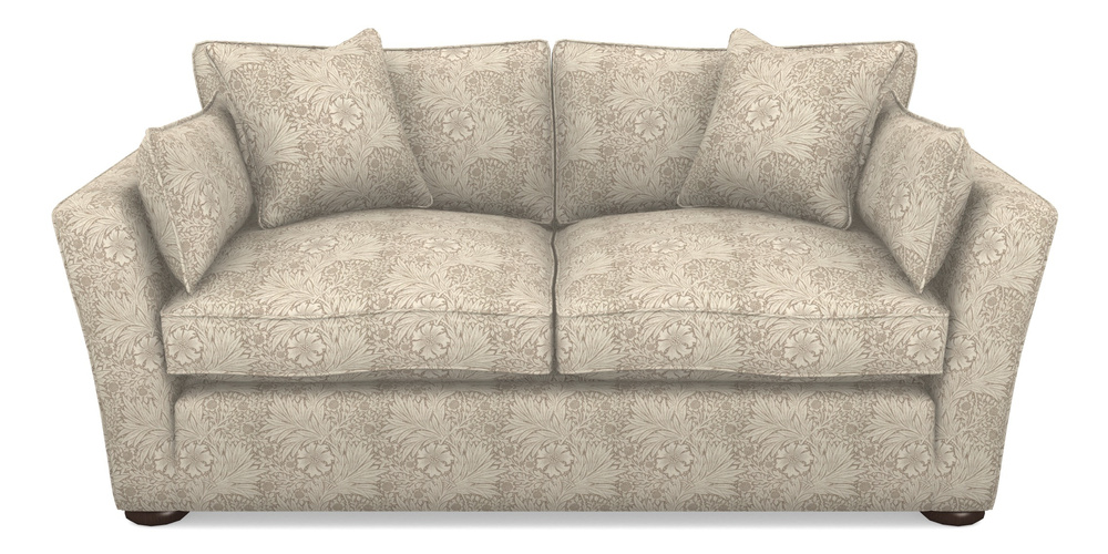 Product photograph of Aldeburgh Sofa Bed 3 Seater Sofa Bed In William Morris Collection - Marigold - Linen Ivory from Sofas and Stuff Limited