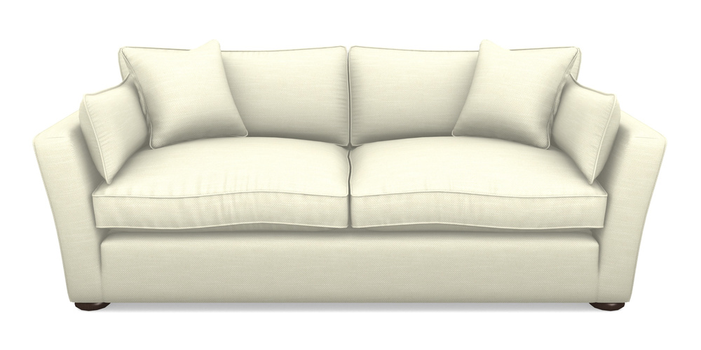 Product photograph of Aldeburgh Sofa Bed 4 Seater Sofa Bed In Basket Weave - Cream from Sofas and Stuff Limited