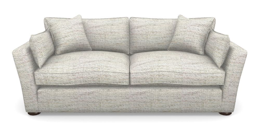 Product photograph of Aldeburgh Sofa Bed 4 Seater Sofa Bed In Chunky Herringbone - Chunky Herringbone Natural from Sofas and Stuff Limited