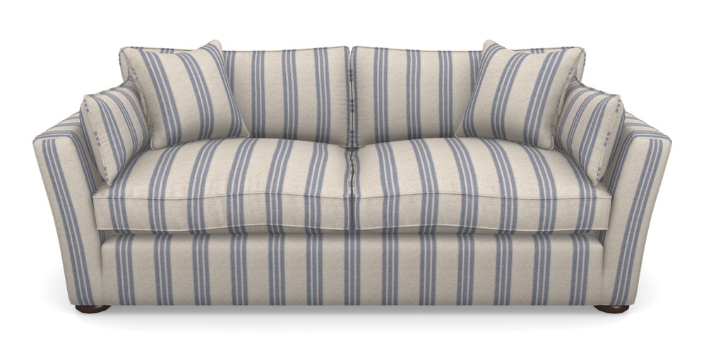 Product photograph of Aldeburgh Sofa Bed 4 Seater Sofa Bed In Cloth 18 Stripes - Bengal - Indigo from Sofas and Stuff Limited