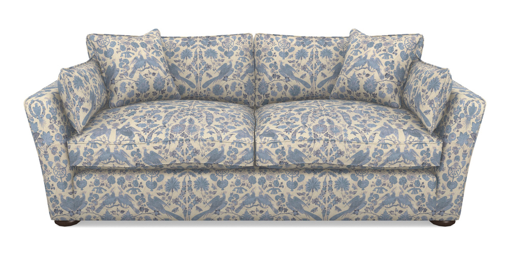 Product photograph of Aldeburgh Sofa Bed 4 Seater Sofa Bed In V A Brompton Collection - Coromandel - Morning Blue from Sofas and Stuff Limited