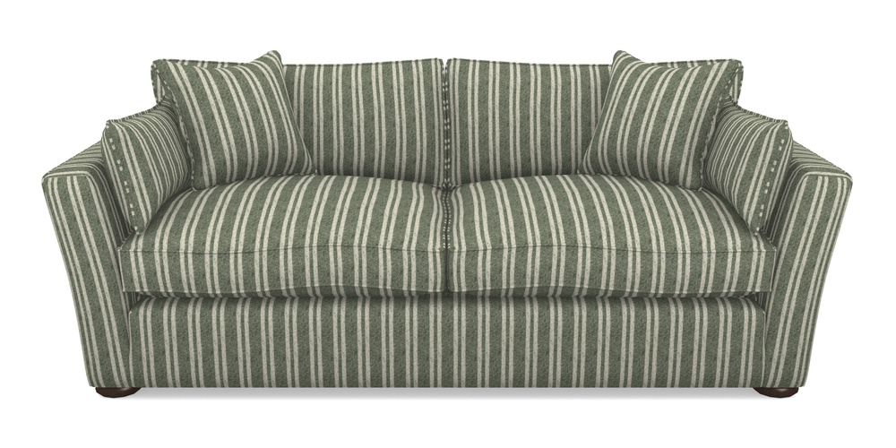 Product photograph of Aldeburgh Sofa Bed 4 Seater Sofa Bed In Cloth 22 - Barcode - Courgette from Sofas and Stuff Limited