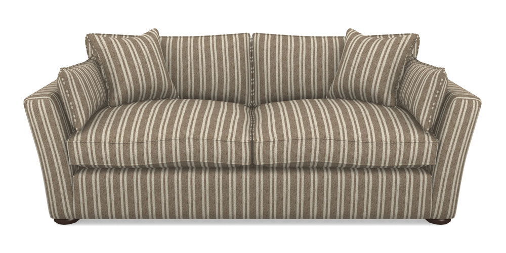 Product photograph of Aldeburgh Sofa Bed 4 Seater Sofa Bed In Cloth 22 - Barcode - Peat from Sofas and Stuff Limited