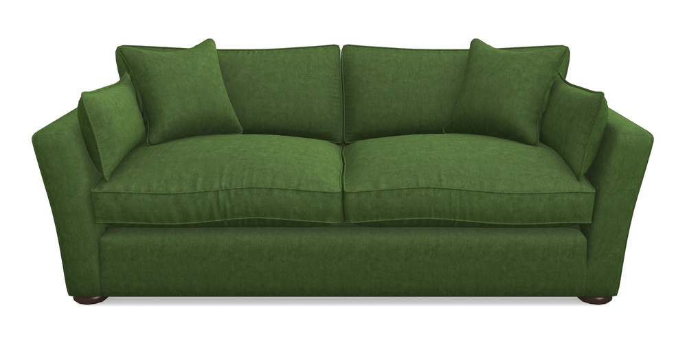 Product photograph of Aldeburgh Sofa Bed 4 Seater Sofa Bed In Clever Tough And Eco Velvet - Shamrock from Sofas and Stuff Limited