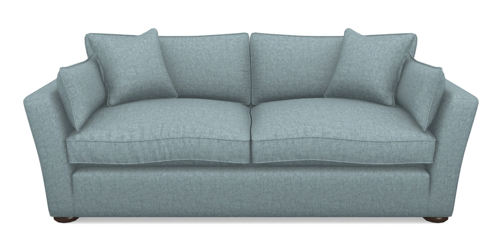 Product photograph of Aldeburgh Sofa Bed 4 Seater Sofa Bed In Easy Clean Plain - Polar from Sofas and Stuff Limited