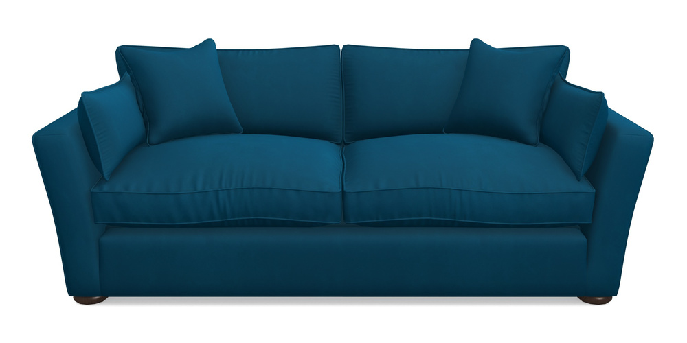 Product photograph of Aldeburgh Sofa Bed 4 Seater Sofa Bed In House Clever Velvet - Ocean from Sofas and Stuff Limited