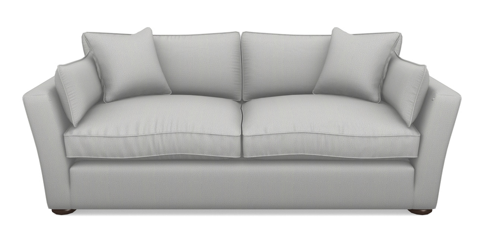 Product photograph of Aldeburgh Sofa Bed 4 Seater Sofa Bed In Two Tone Plain - Grey from Sofas and Stuff Limited