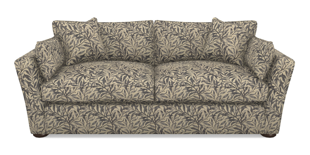 Product photograph of Aldeburgh Sofa Bed 4 Seater Sofa Bed In V A Drawn From Nature - Willow Bough Large - Navy from Sofas and Stuff Limited