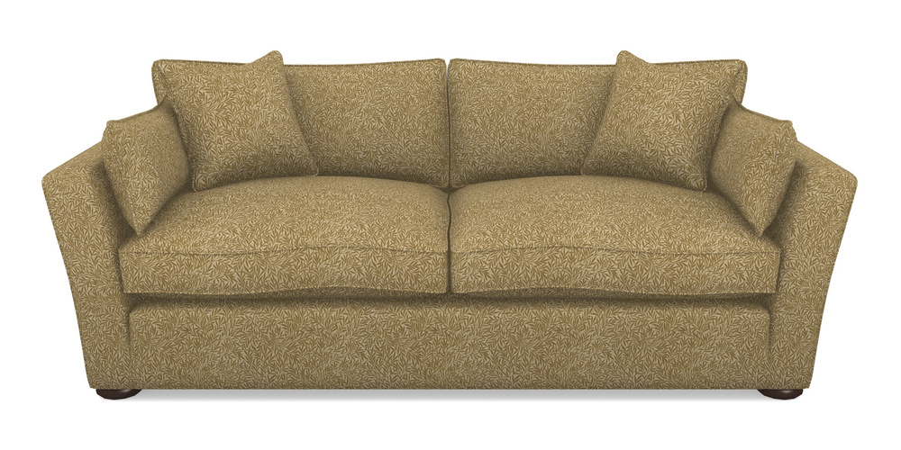 Product photograph of Aldeburgh Sofa Bed 4 Seater Sofa Bed In V A Drawn From Nature Collection - Willow - Gold from Sofas and Stuff Limited