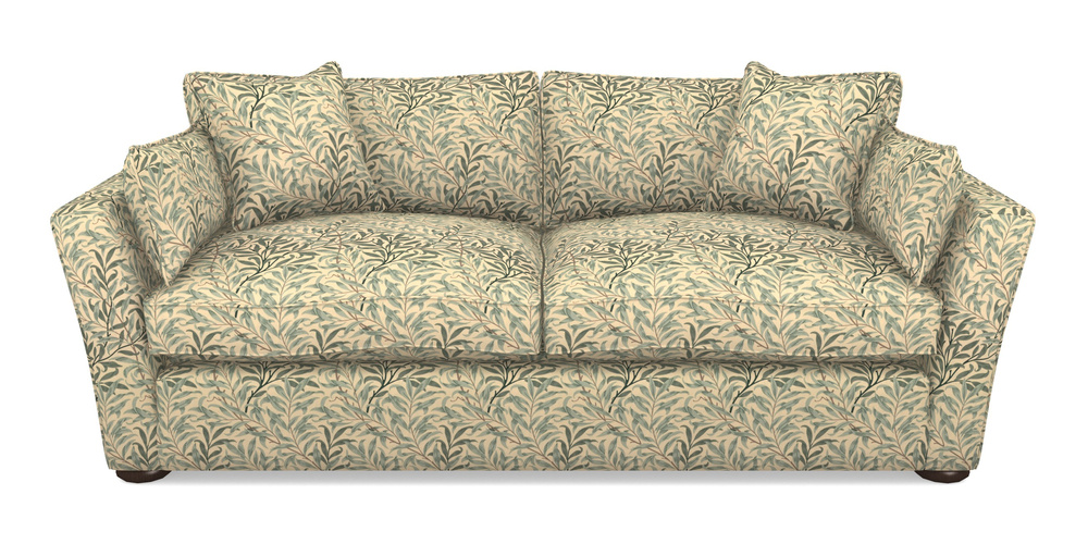 Product photograph of Aldeburgh Sofa Bed 4 Seater Sofa Bed In William Morris Collection - Willow Boughs - Cream Pale Green from Sofas and Stuff Limited