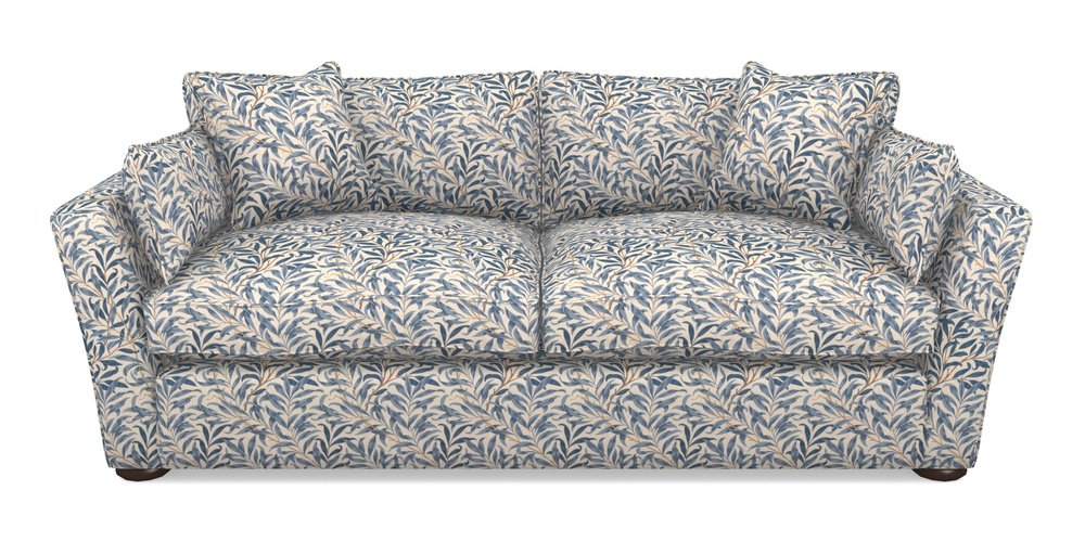 Product photograph of Aldeburgh Sofa Bed 4 Seater Sofa Bed In William Morris Collection - Willow Boughs - Woad from Sofas and Stuff Limited