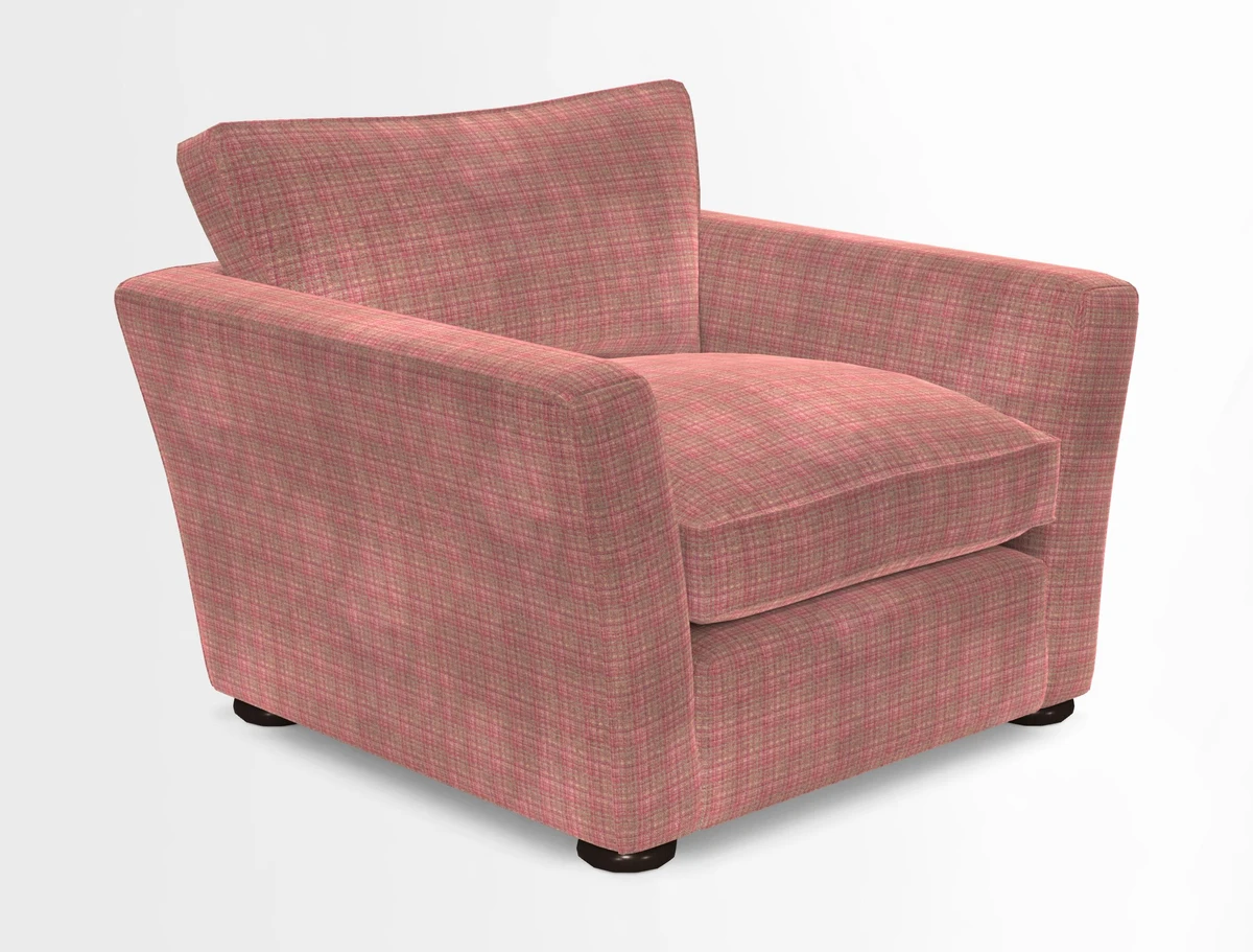 Aldeburgh Chair in Two Tone Plain Biscuit