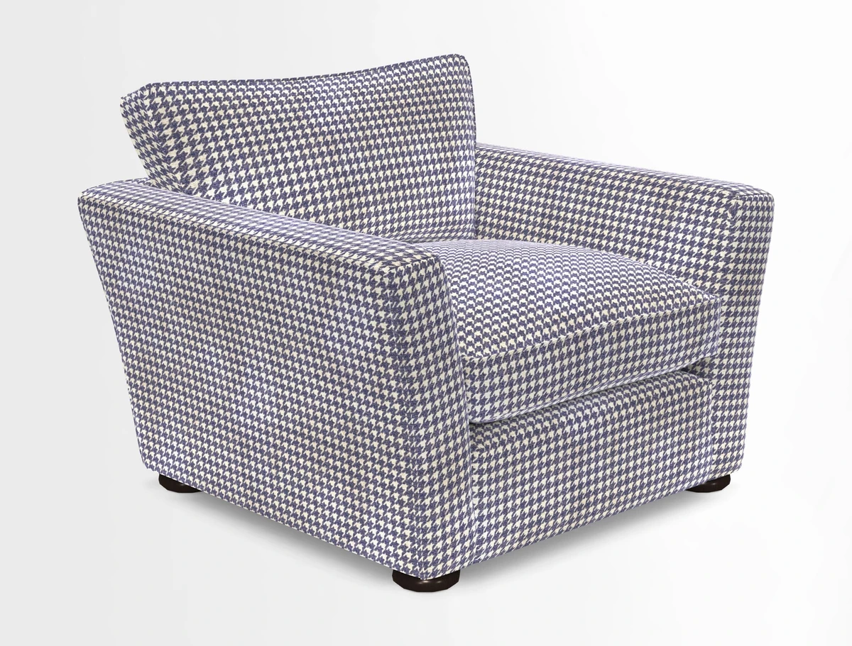 Aldeburgh Chair in Two Tone Plain Biscuit