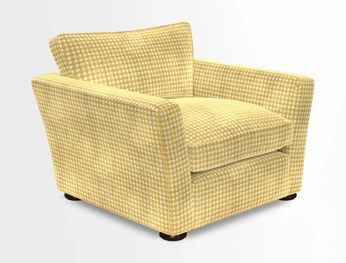 Aldeburgh Chair in Two Tone Plain Biscuit