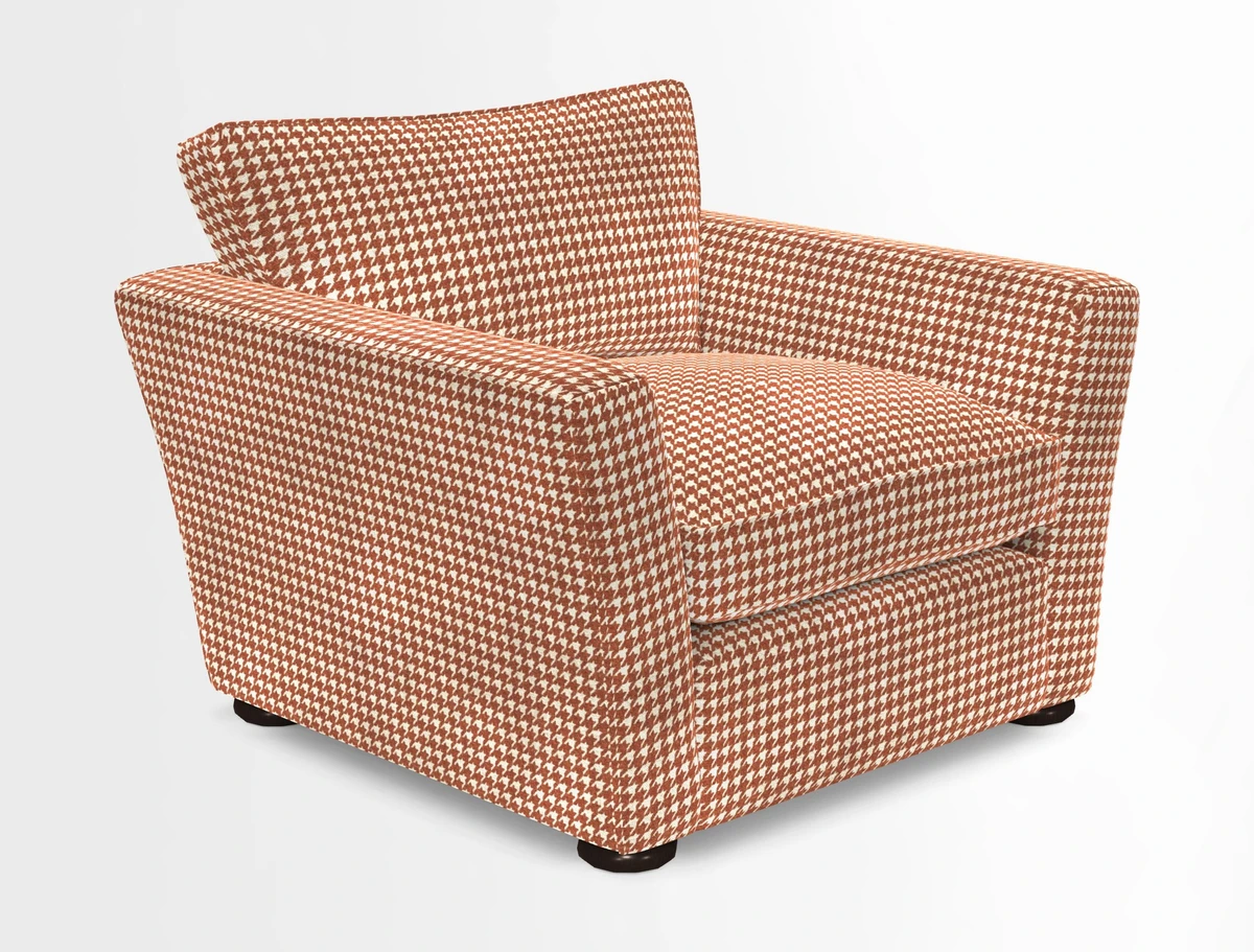 Aldeburgh Chair in Two Tone Plain Biscuit