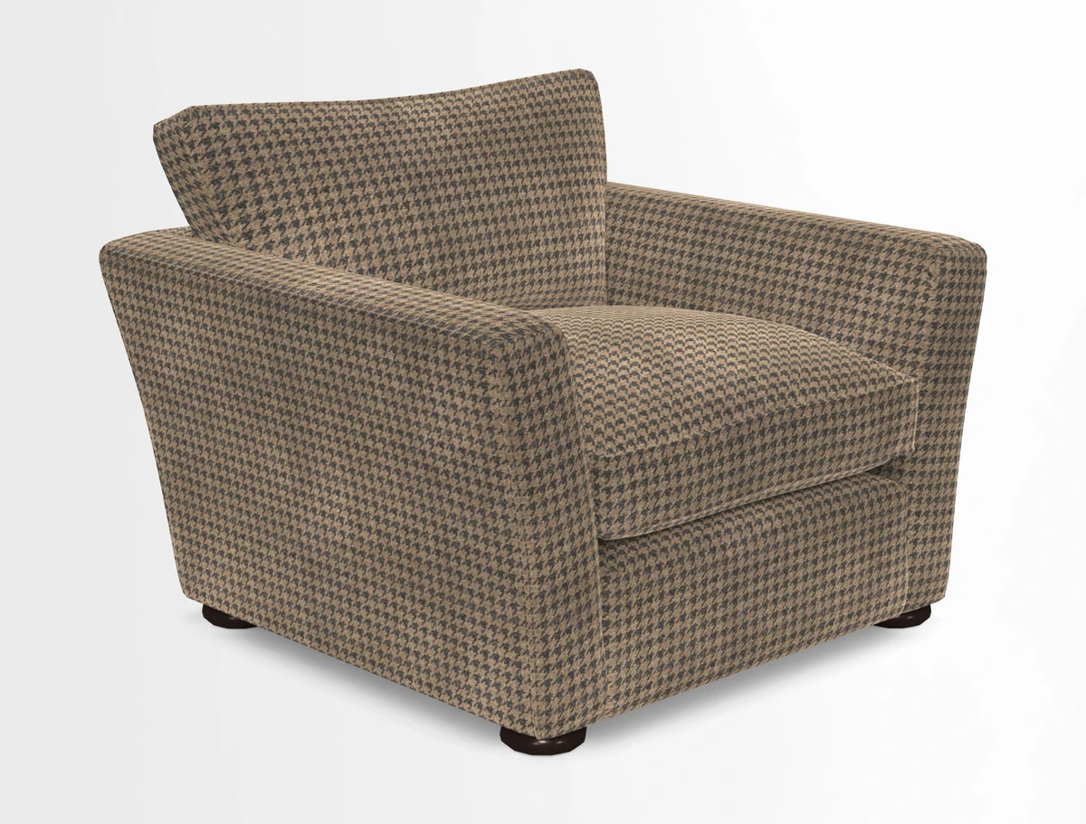 Aldeburgh Chair in Two Tone Plain Biscuit