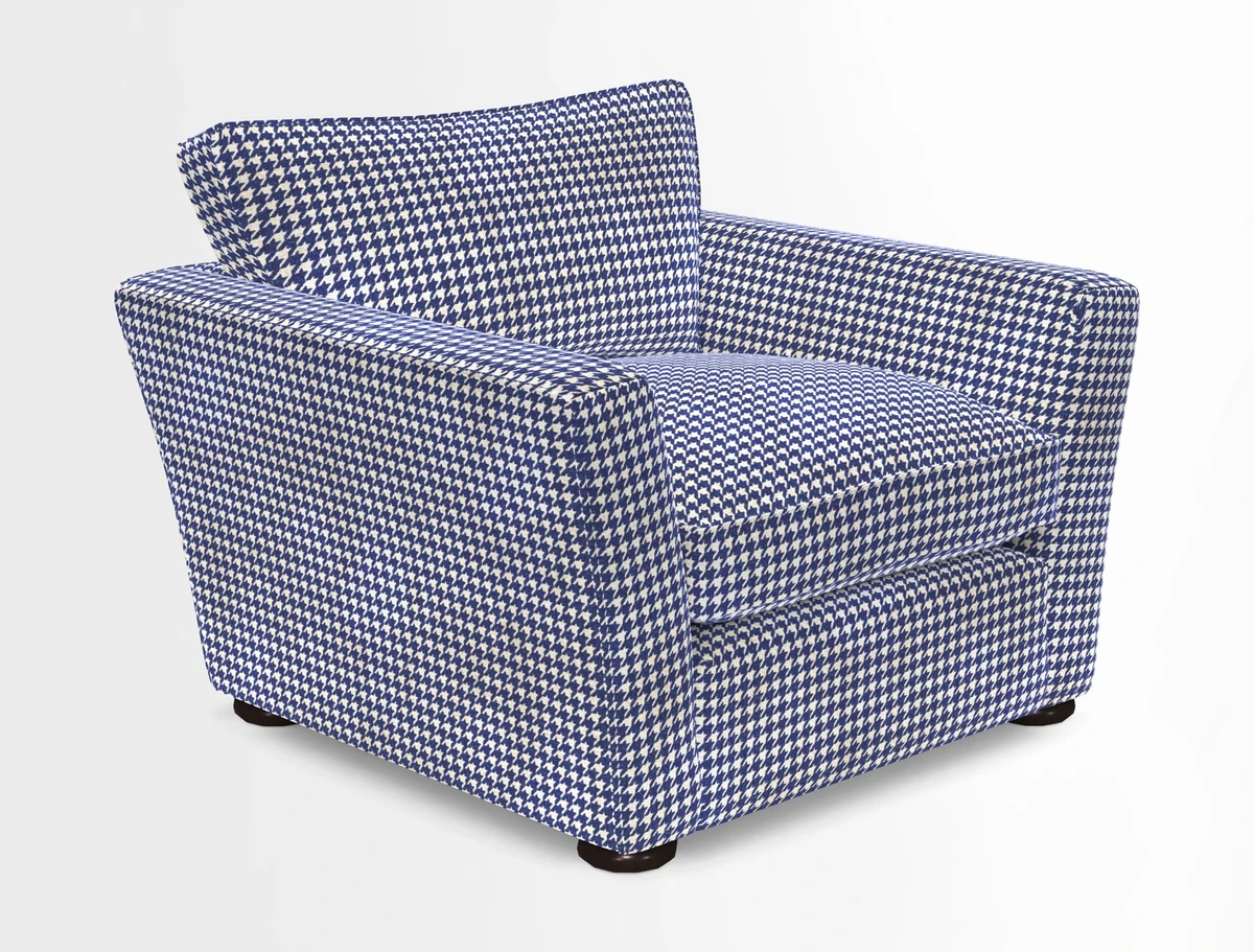 Aldeburgh Chair in Two Tone Plain Biscuit