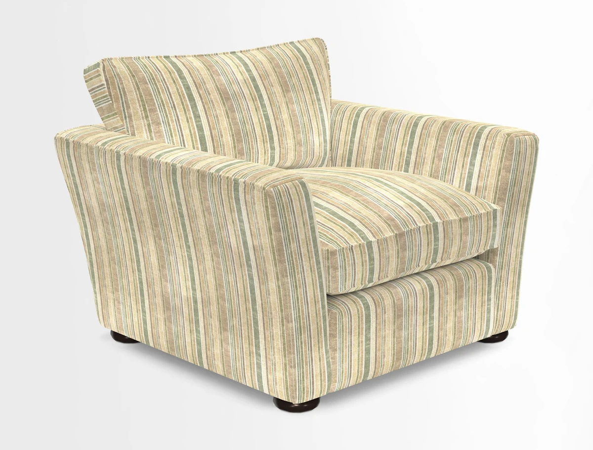 Aldeburgh Chair in Two Tone Plain Biscuit