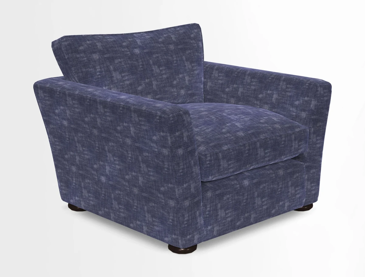 Aldeburgh Chair in Two Tone Plain Biscuit