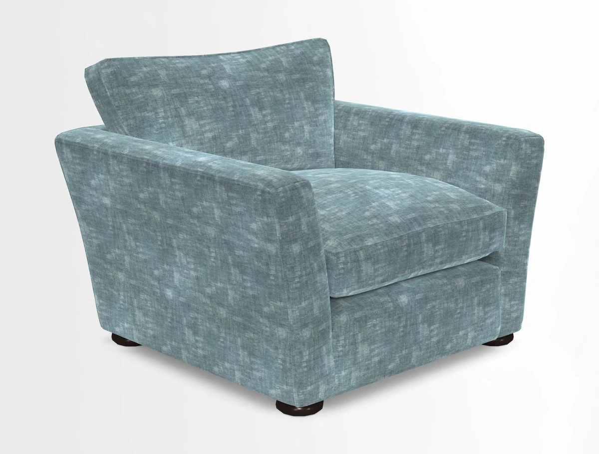 Aldeburgh Chair in Two Tone Plain Biscuit
