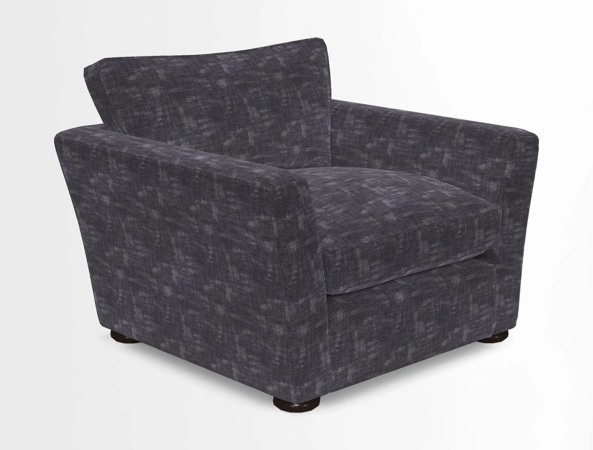 Aldeburgh Chair in Two Tone Plain Biscuit