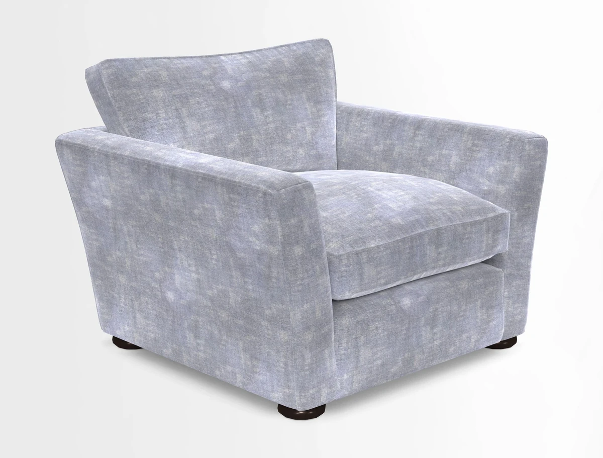 Aldeburgh Chair in Two Tone Plain Biscuit