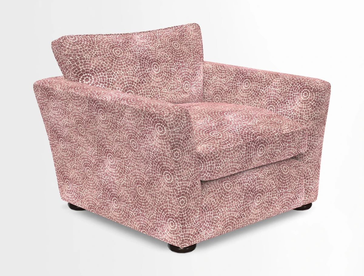 Aldeburgh Chair in Two Tone Plain Biscuit