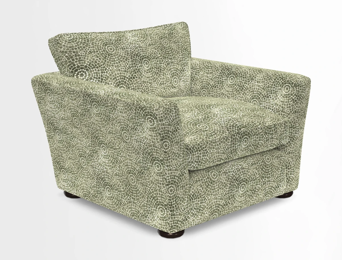 Aldeburgh Chair in Two Tone Plain Biscuit