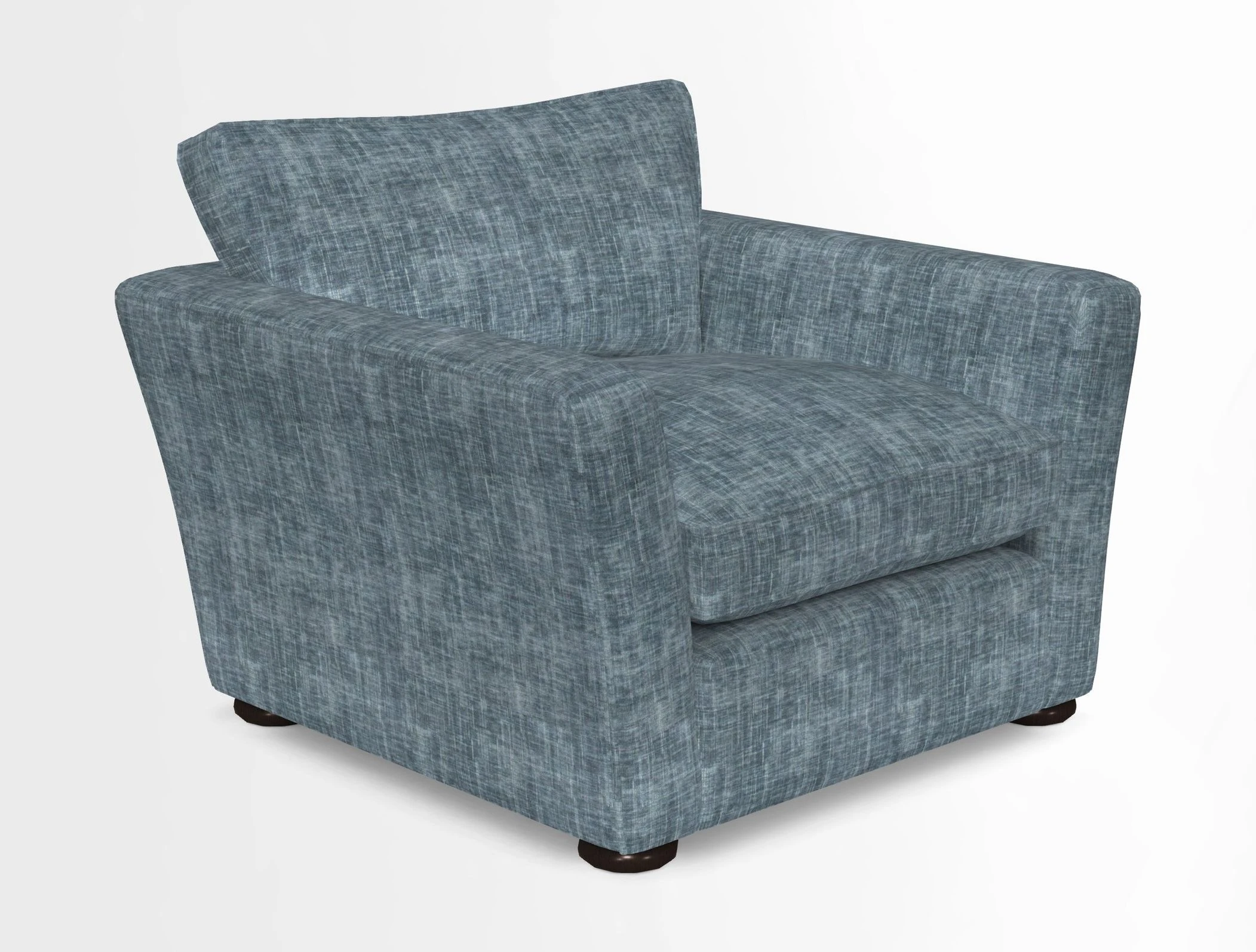 Aldeburgh Chair in Two Tone Plain Biscuit