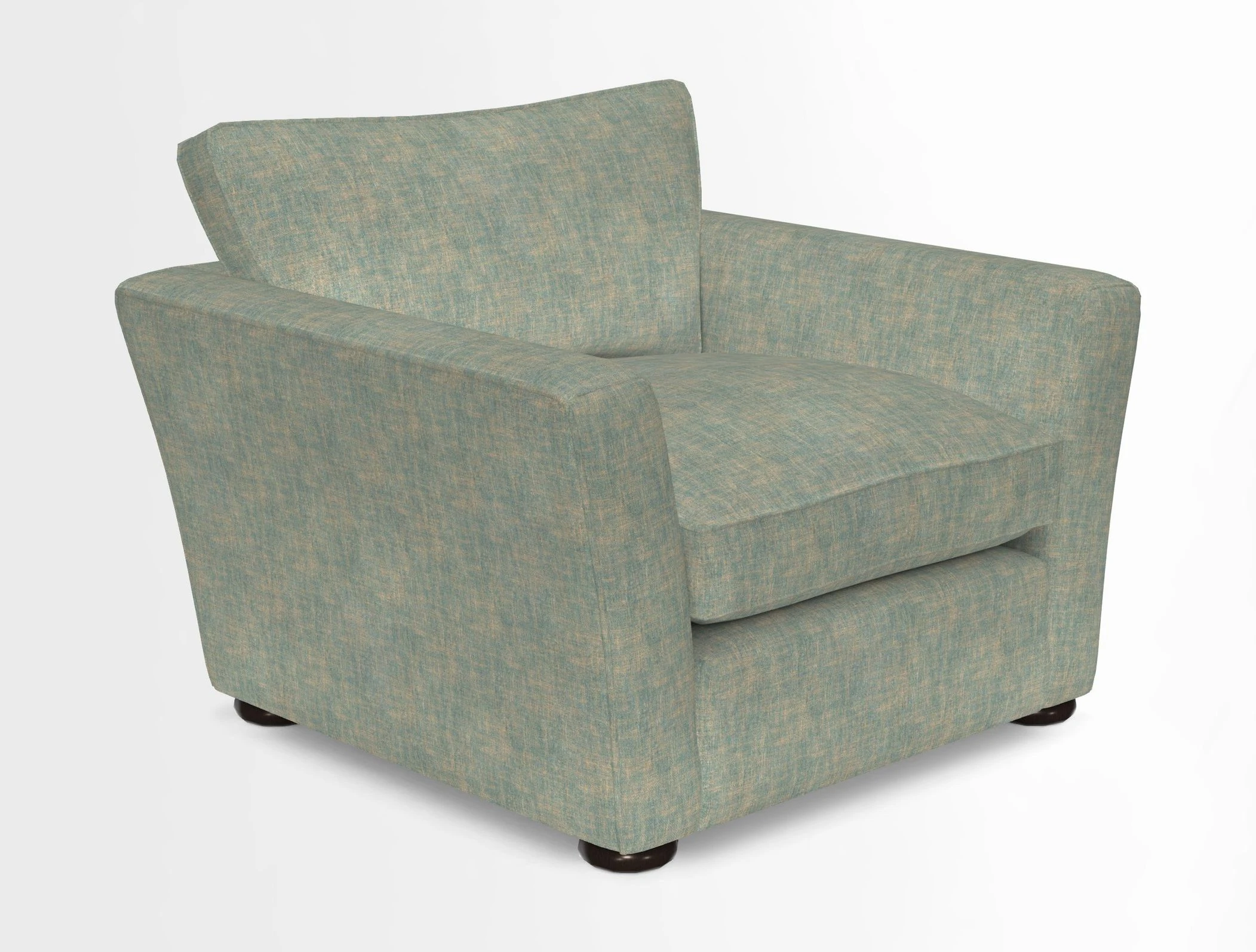 Aldeburgh Chair in Two Tone Plain Biscuit