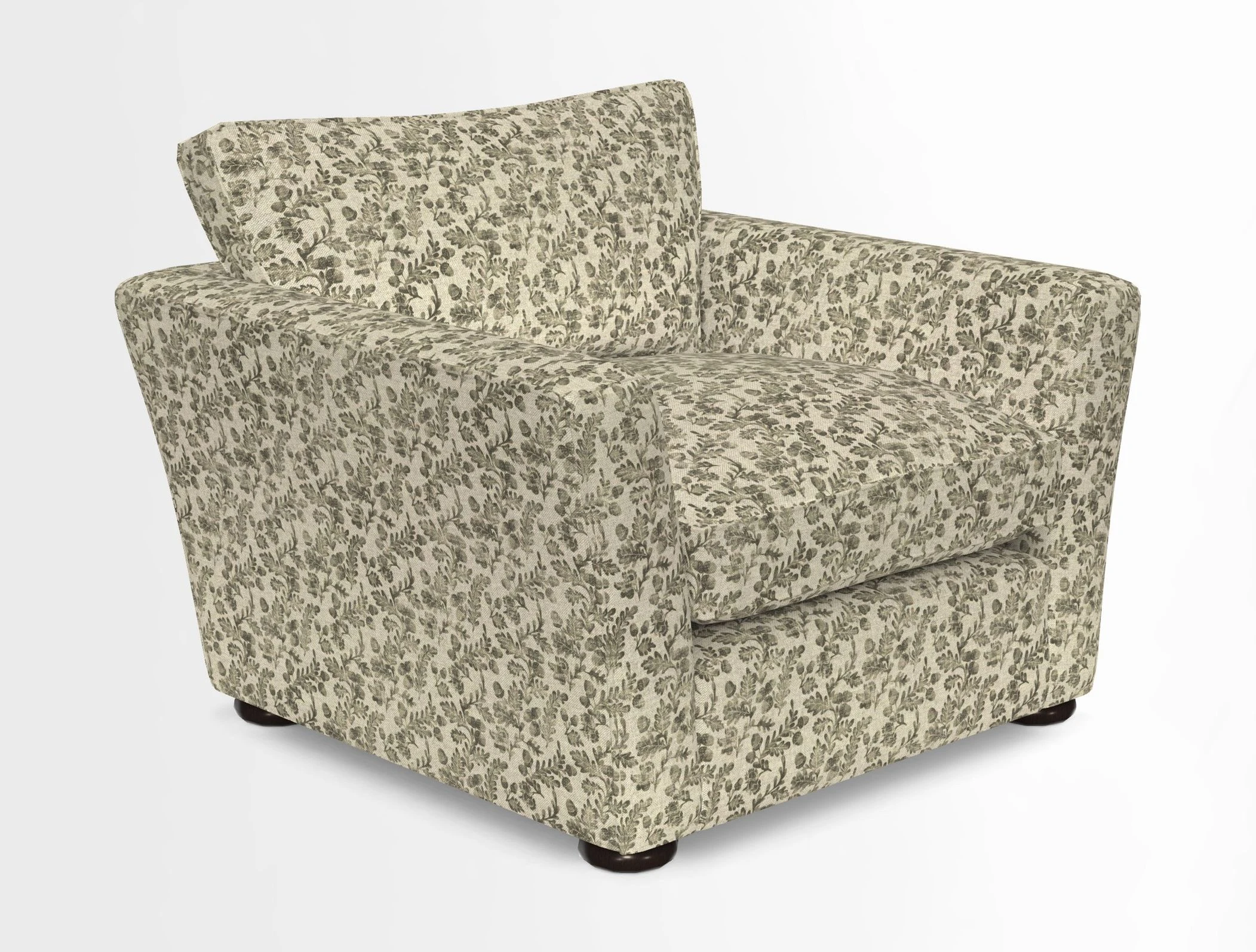 Aldeburgh Chair in Two Tone Plain Biscuit