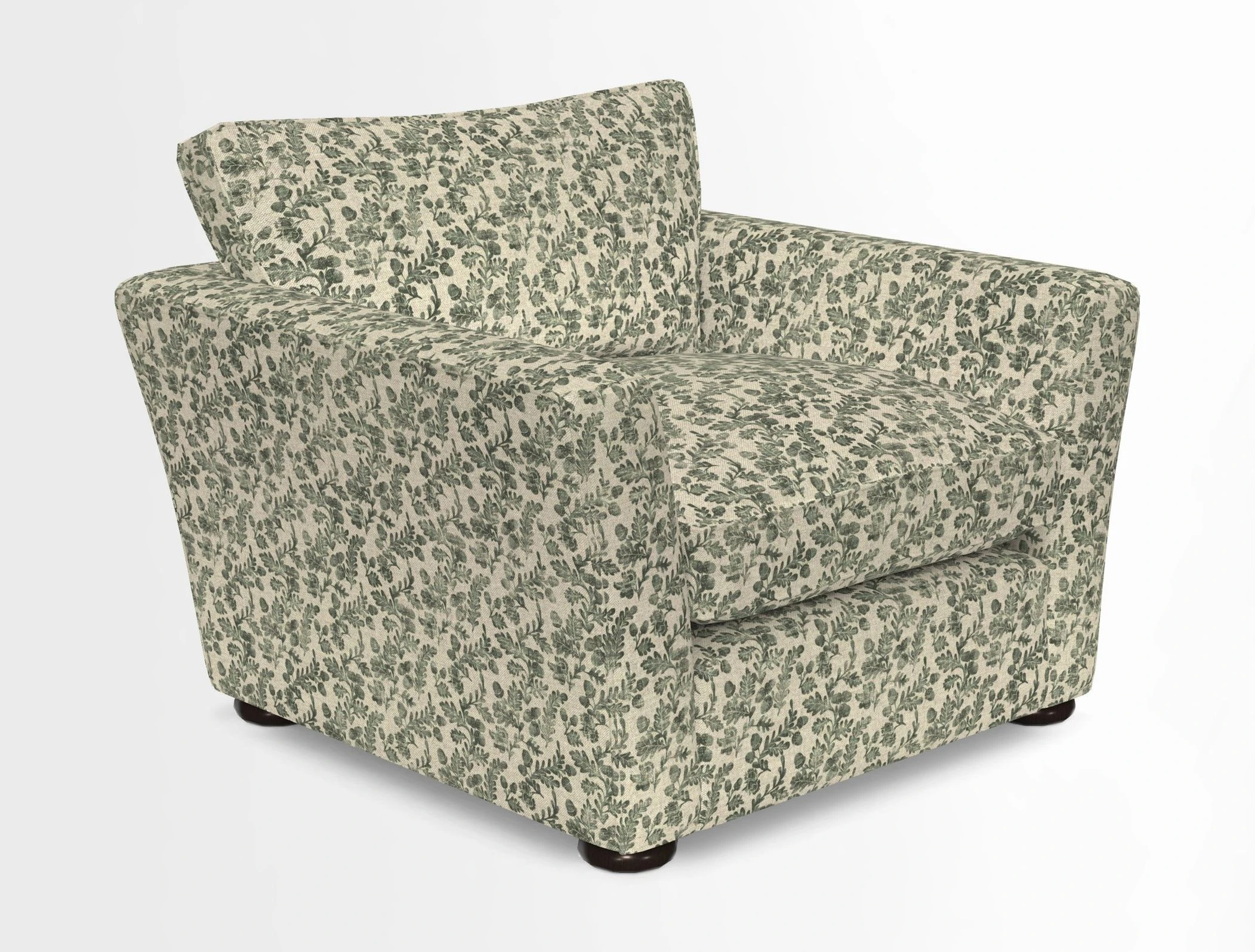 Aldeburgh Chair in Two Tone Plain Biscuit