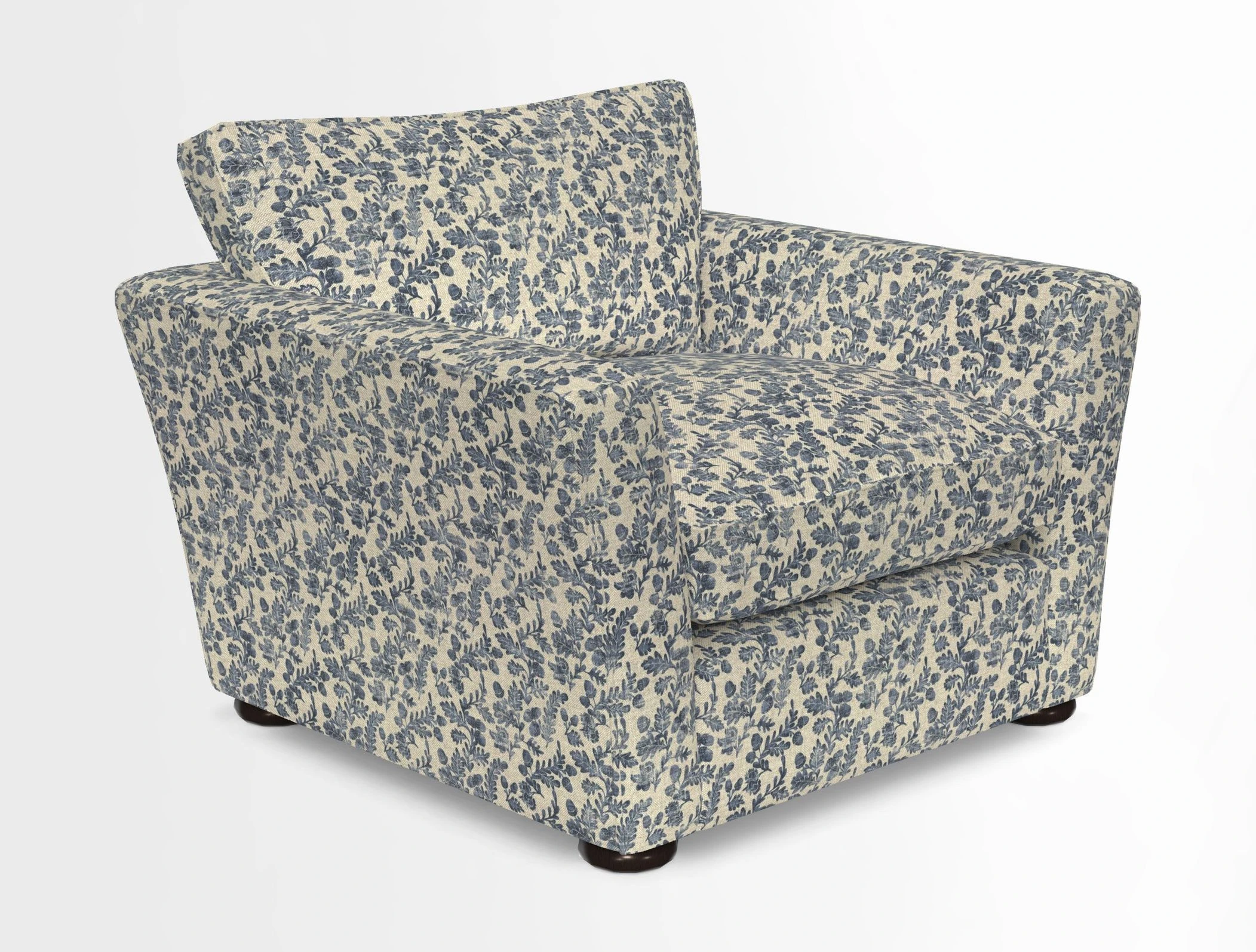 Aldeburgh Chair in Two Tone Plain Biscuit