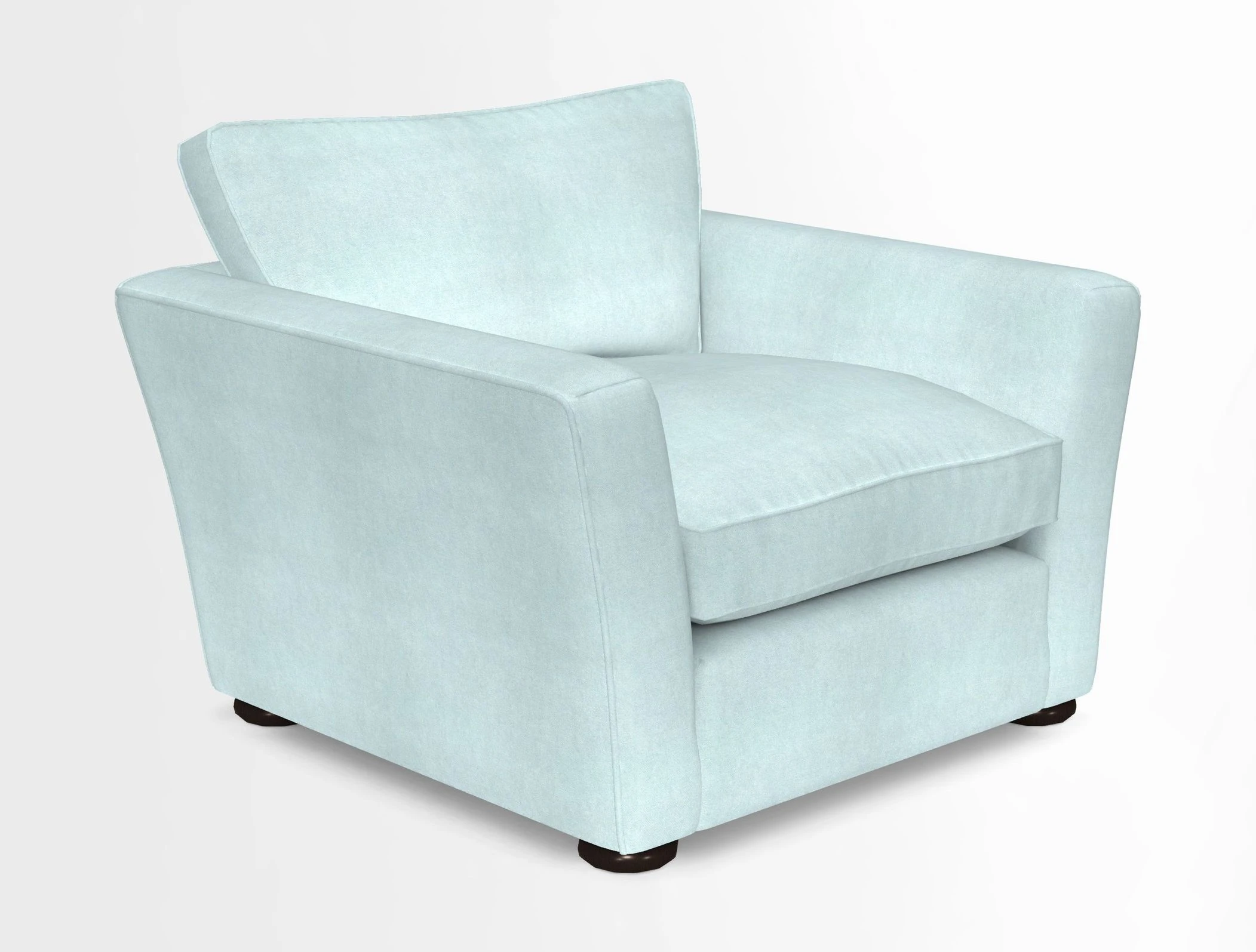 Aldeburgh Chair in Two Tone Plain Biscuit